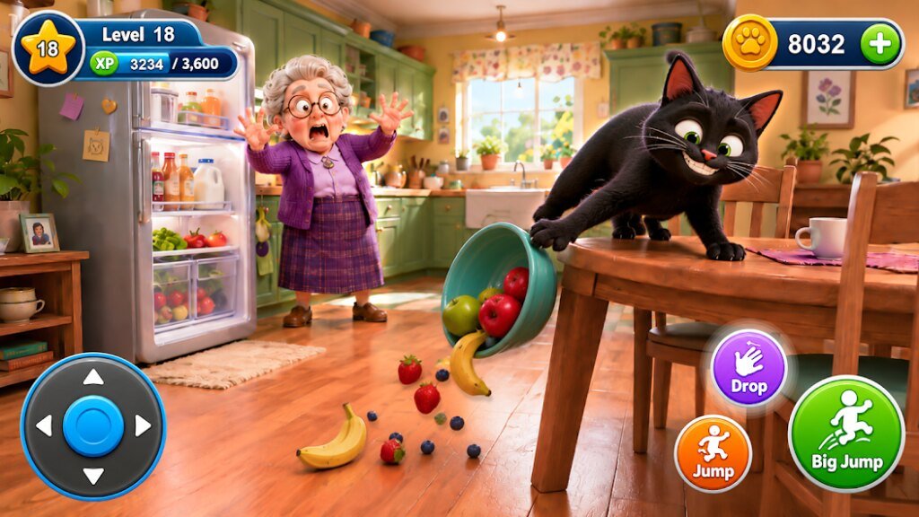 Bad Cat Simulator: Angry Gran Source Code screenshot